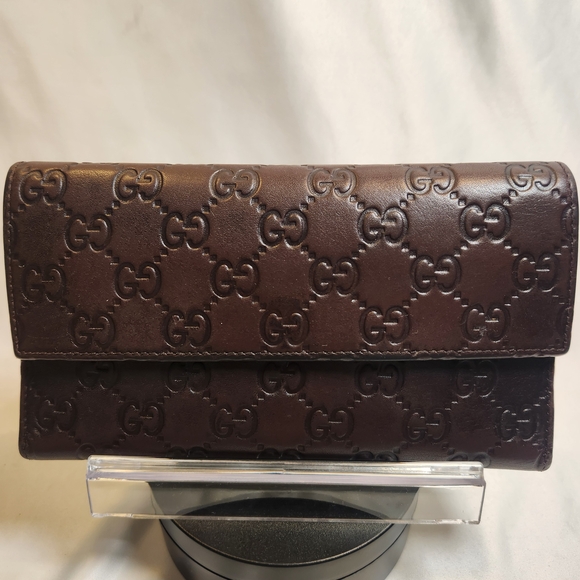Gucci Handbags - Gucci Guccissima Continental Wallet